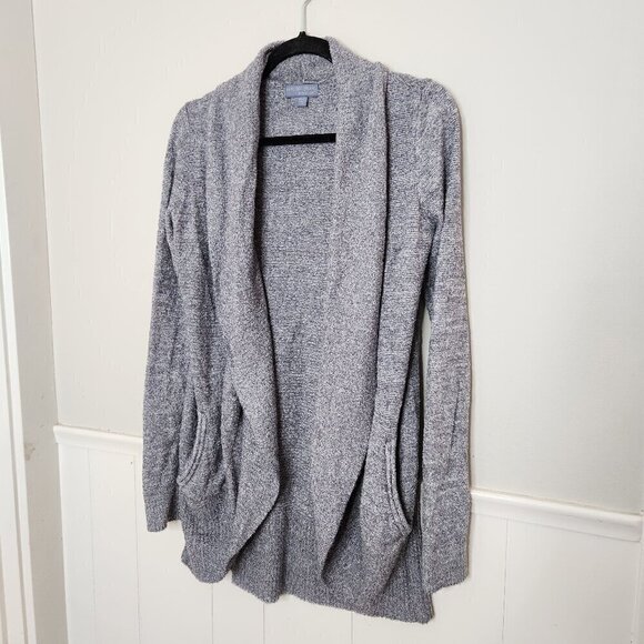 BAREFOOT DREAMS Light Blue Circle Cardigan - Picture 1 of 5